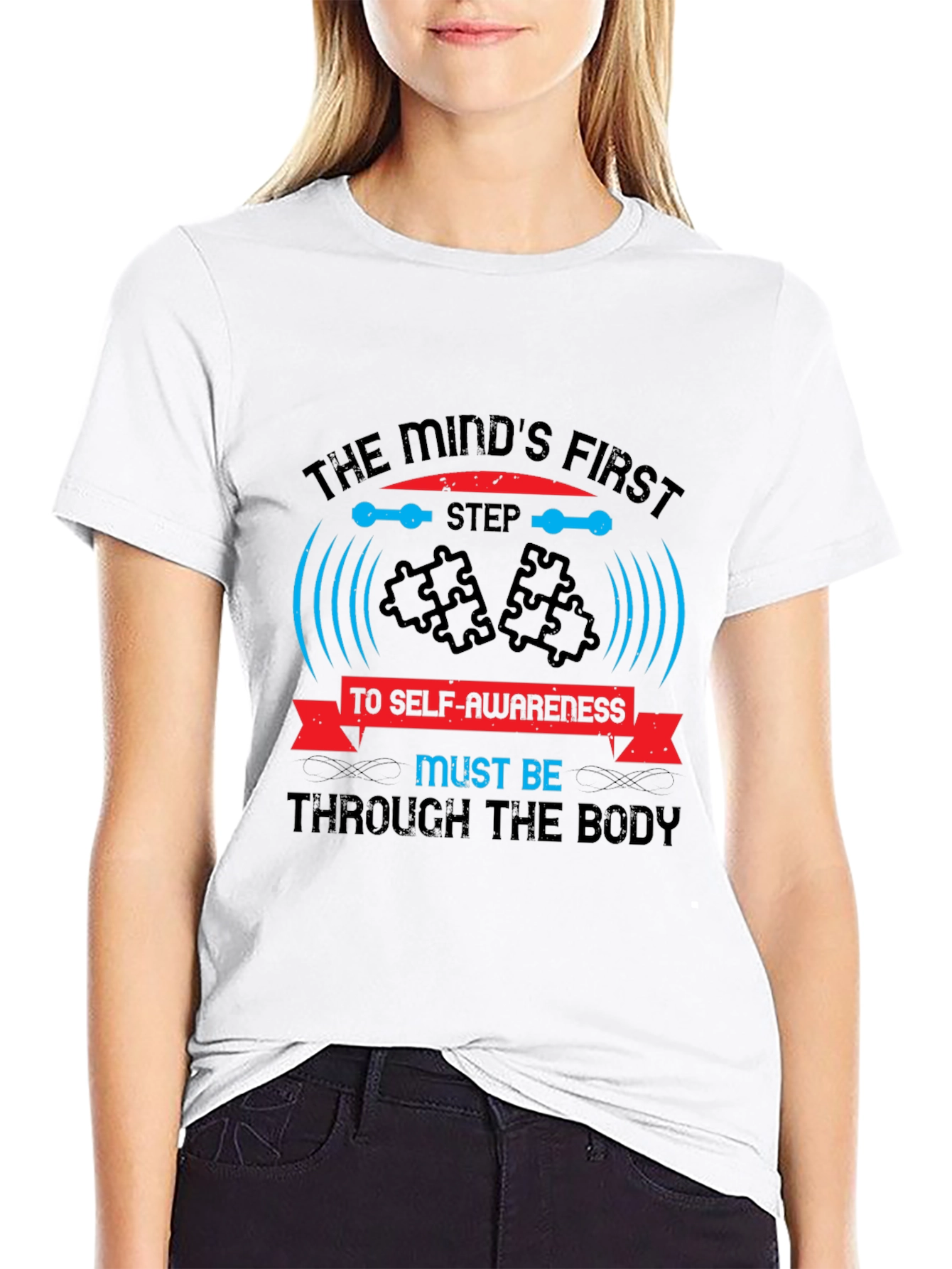 Black Awareness Through The Body T-Shirt view 9