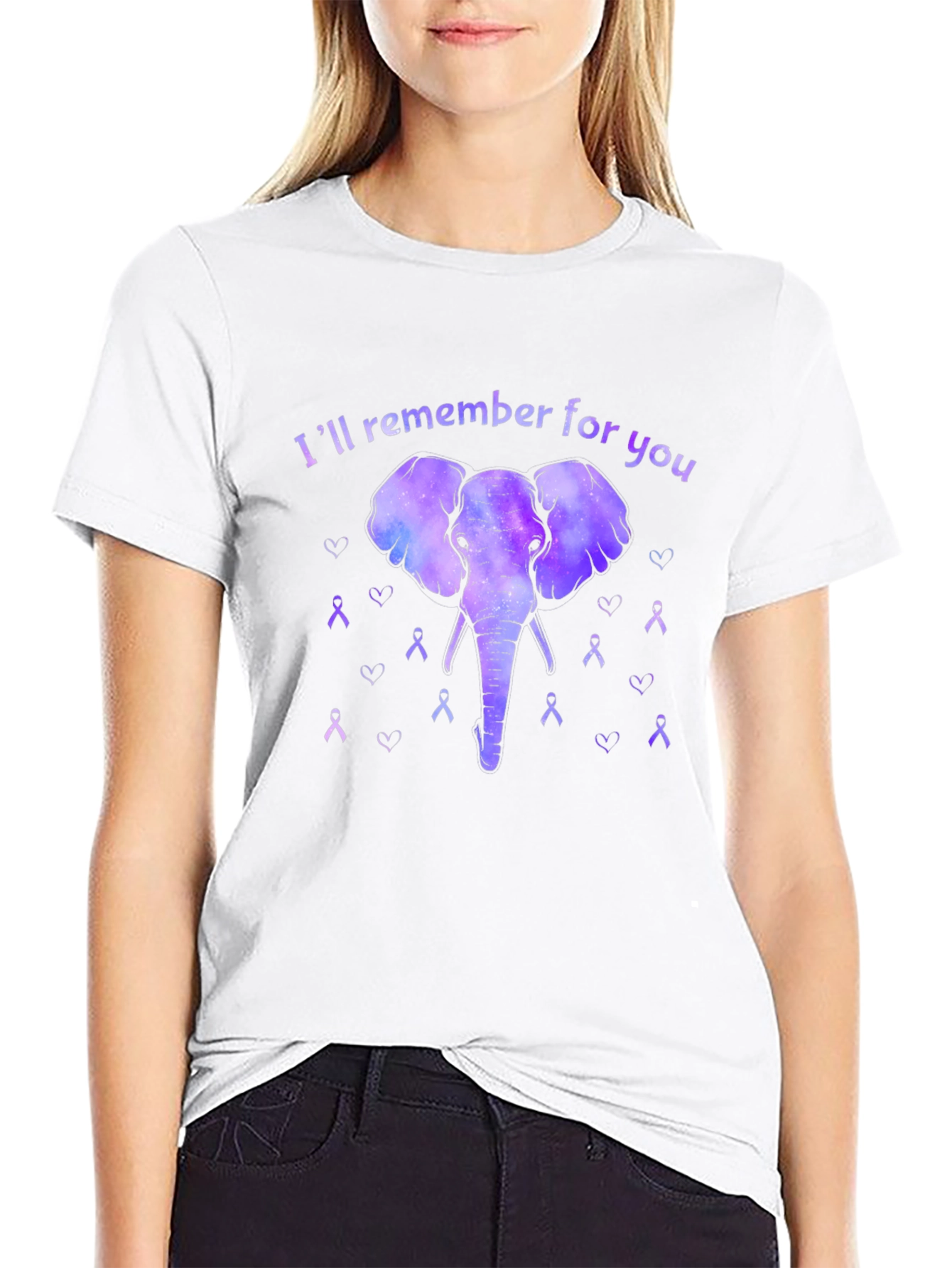 Black I'll Remember For You T-Shirt view 9