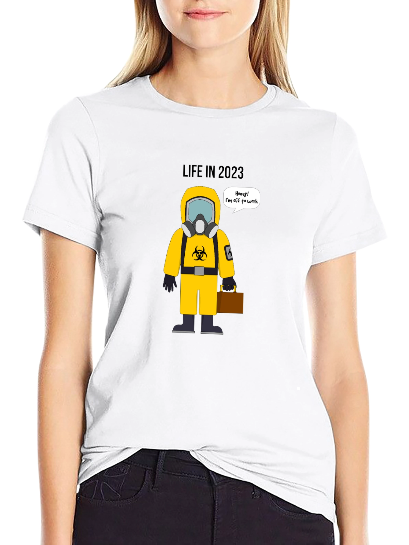 Black Life in 2023 Funny Hazmat T-Shirt view 9
