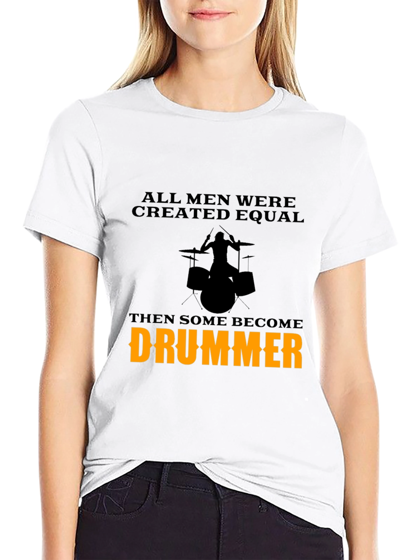 Drummer T-Shirt - All Men Are Created Equal - 9