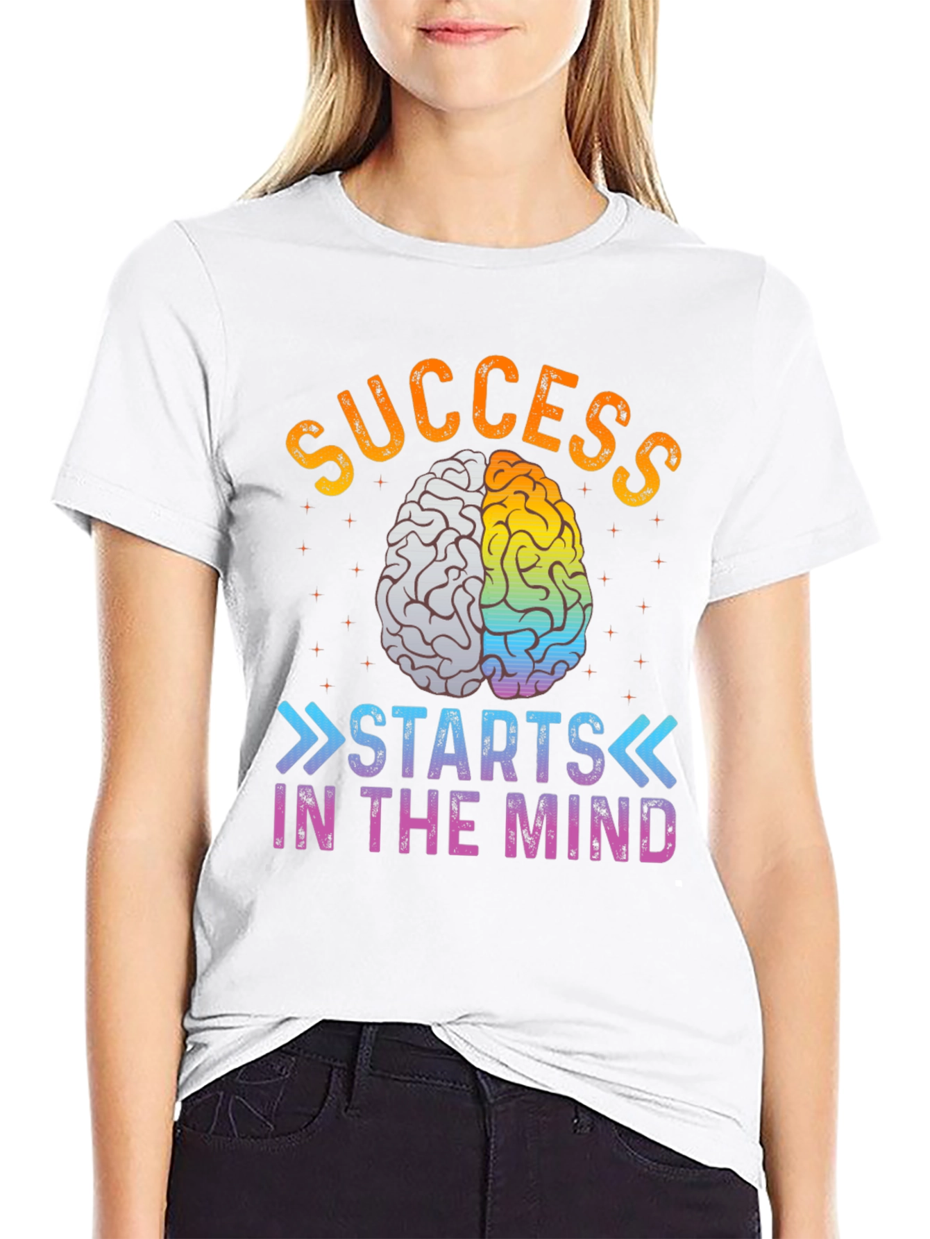 Black Success Starts In The Mind T-Shirt view 9