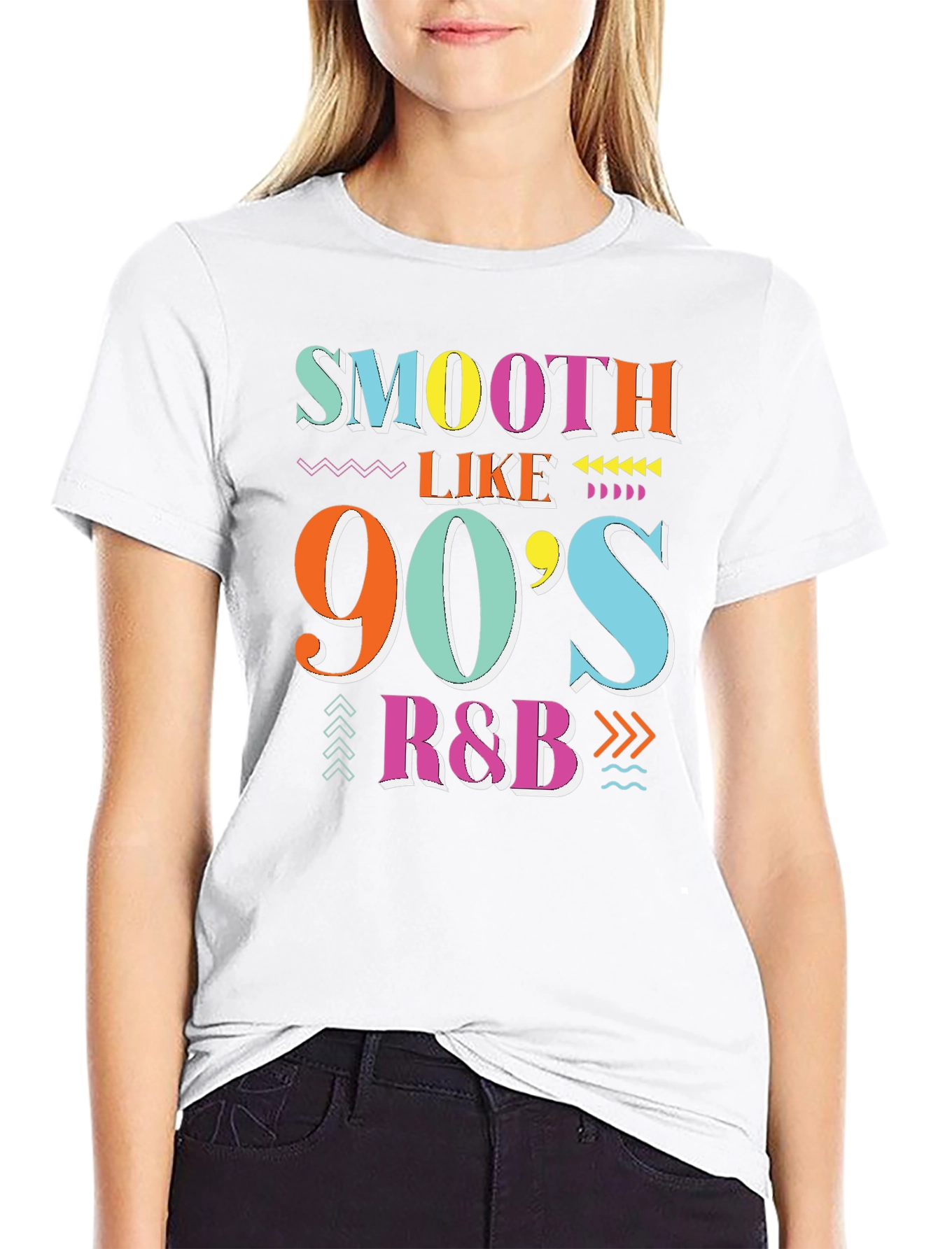 Black 90's R&B Graphic T-Shirt view 9