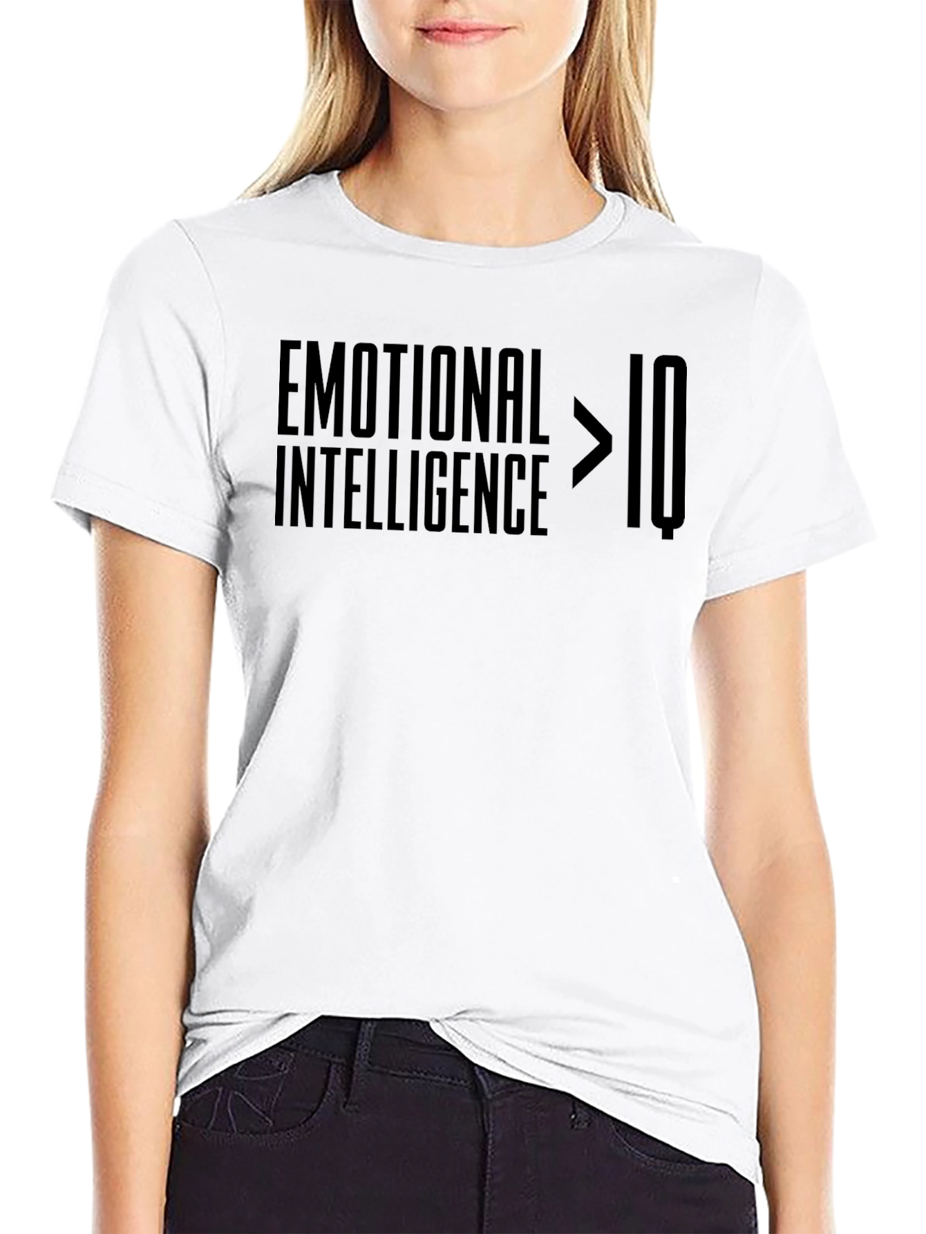Black Emotional Intelligence > IQ Black Tee view 9