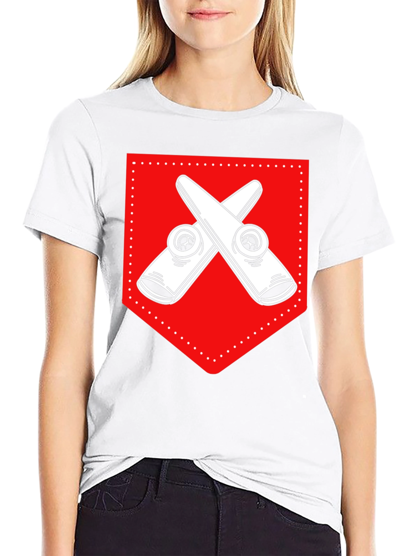 Black Kazoo Crest Graphic T-Shirt - Black view 9