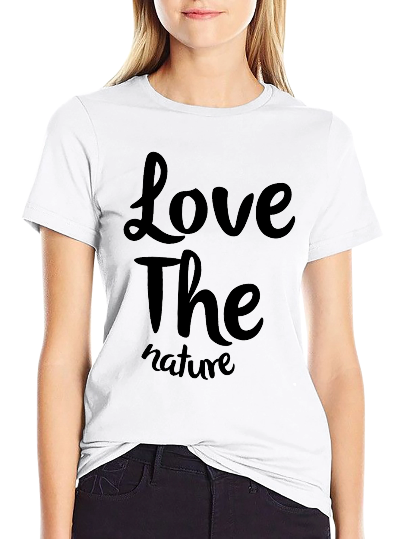 Black Love The Nature Black T-Shirt view 9