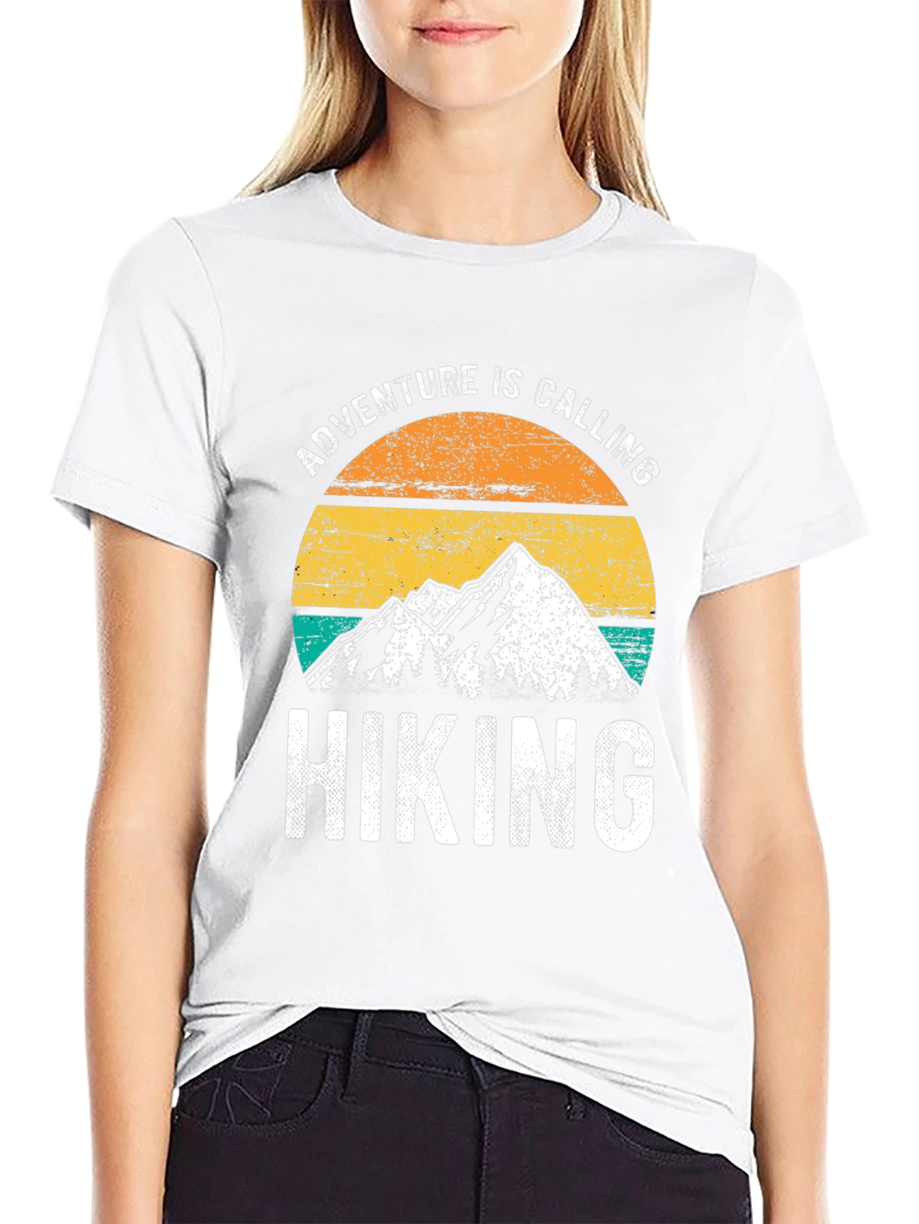 Black Adventure Hiking T-Shirt view 9