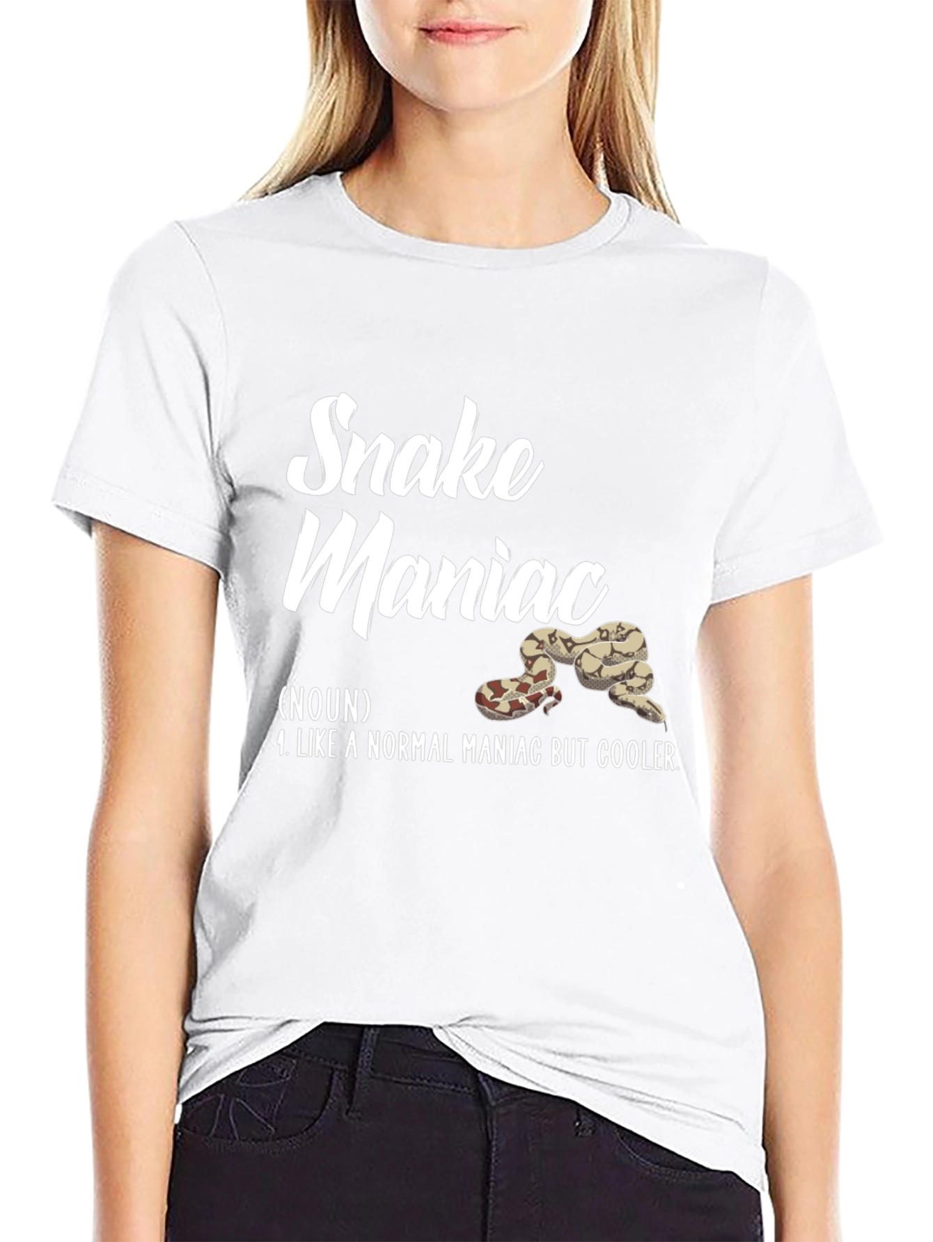 Black Snake Maniac Graphic Tee view 9