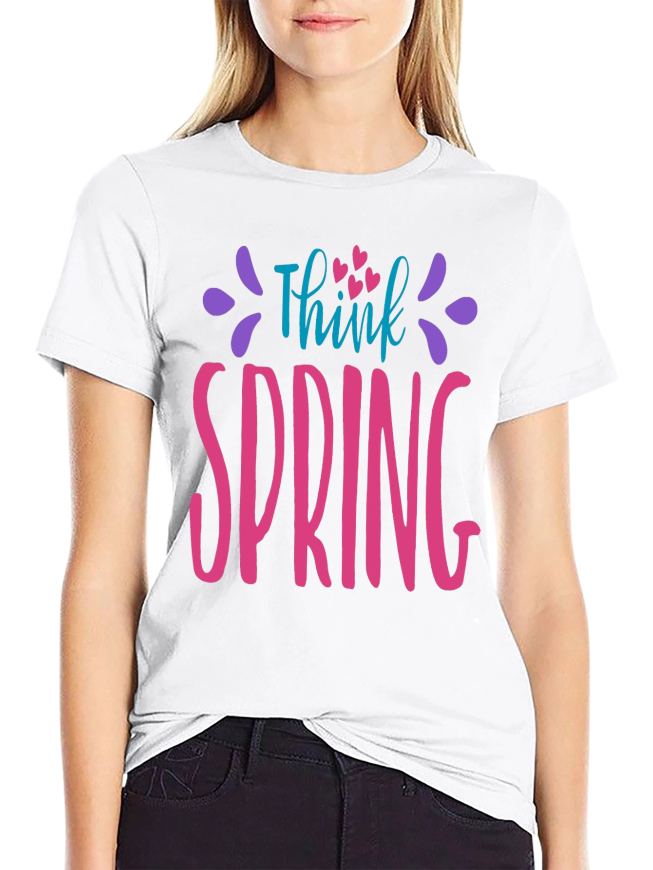 Think Spring Graphic T-Shirt - Soft & Stylish - 9