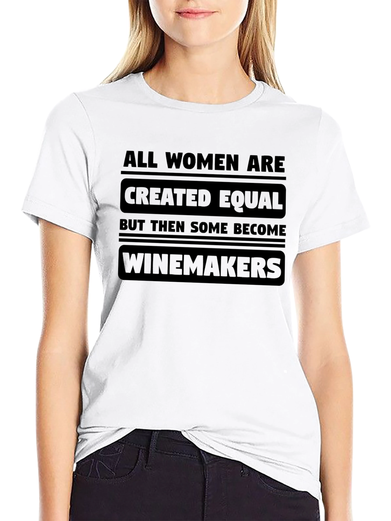 Black Wine Maker Women's T-Shirt view 9