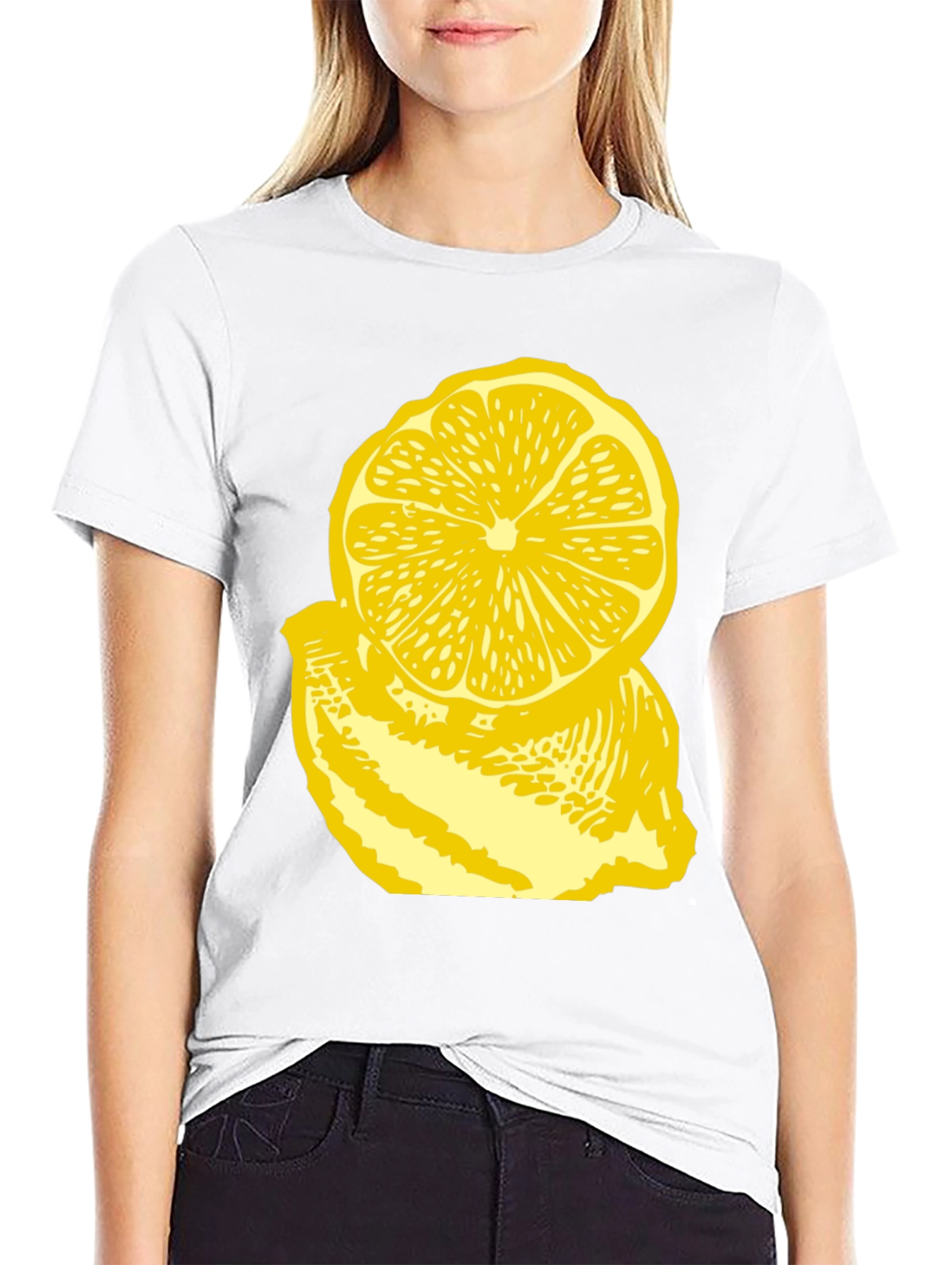 Black Lemon Graphic T-Shirt - Fresh & Fun Style view 9