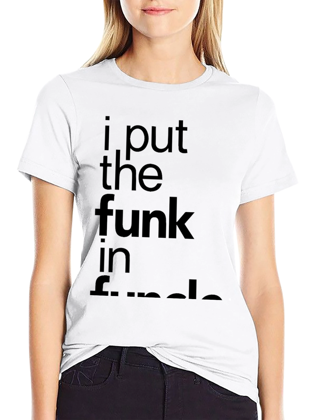 Black I Put The Funk In Uncle Black Graphic Tee view 9