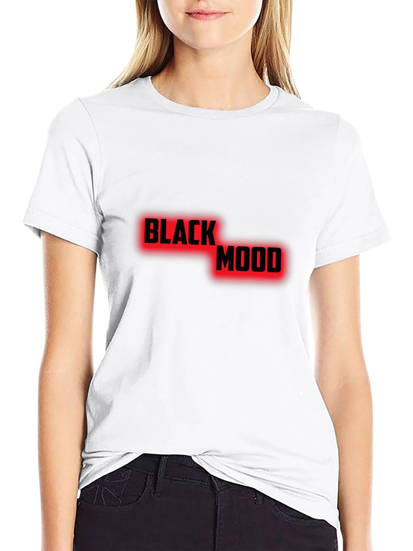 Black Black Mood Graphic Tee - Stylish Men's T-Shirt view 9