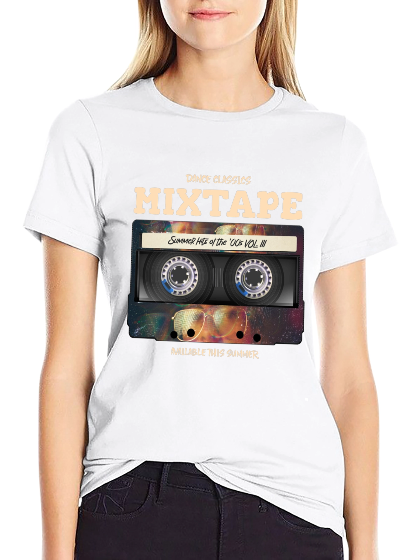Black Dance Classics Mixtape T-Shirt view 9
