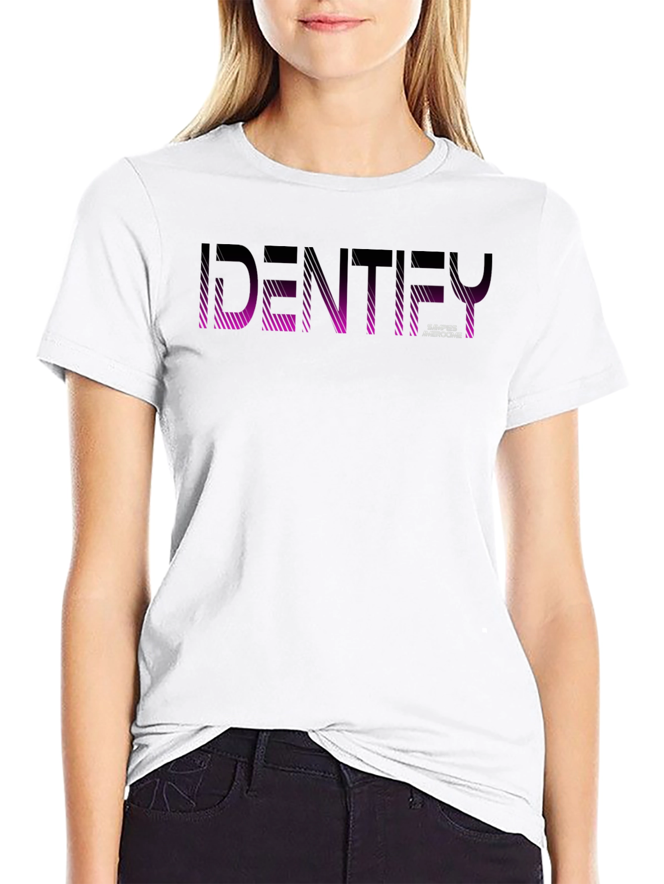 Black Identify Graphic Tee - Bold Style, Premium Comfort view 9