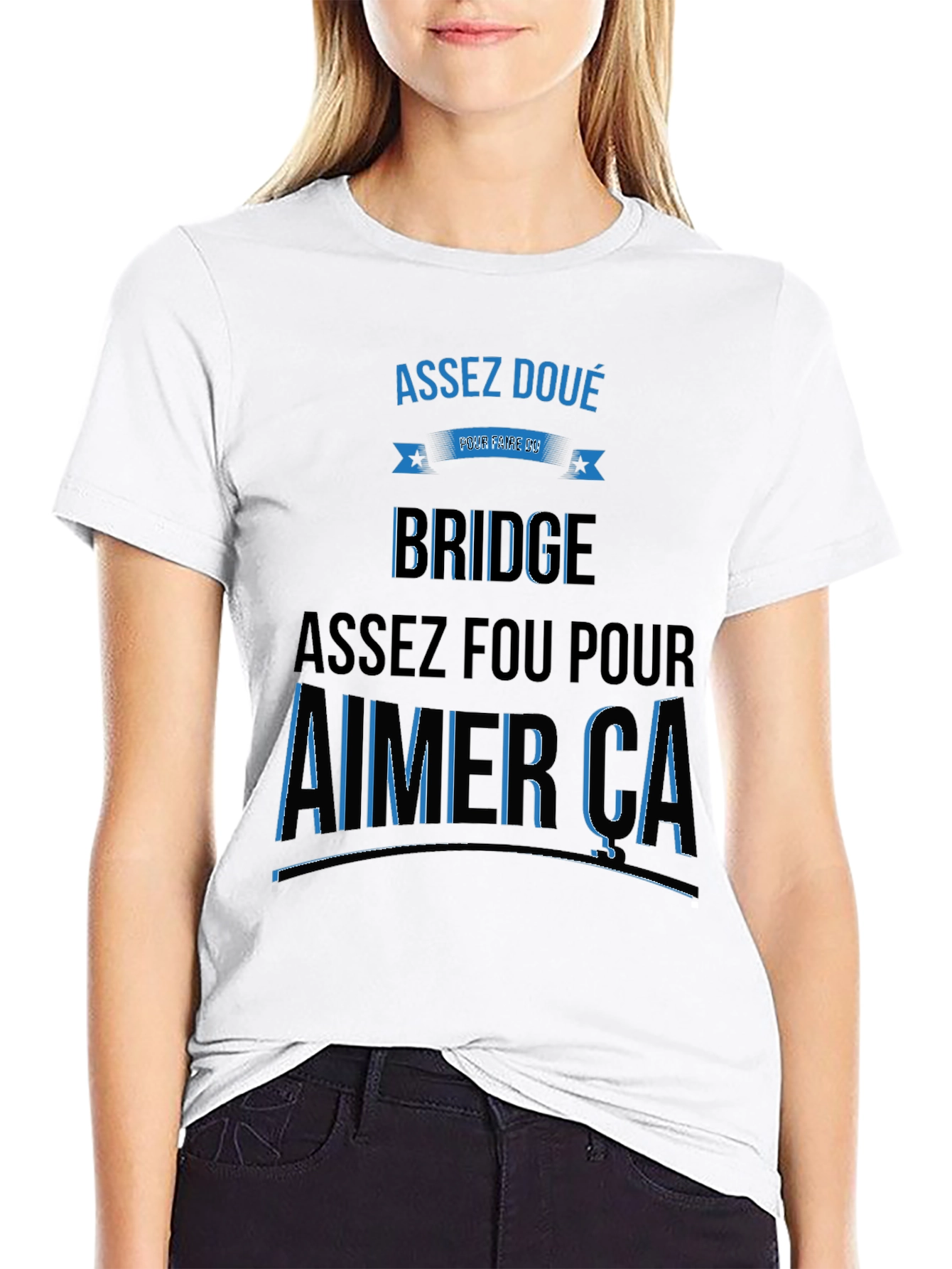 Black Assez Doué Bridge T-Shirt view 9