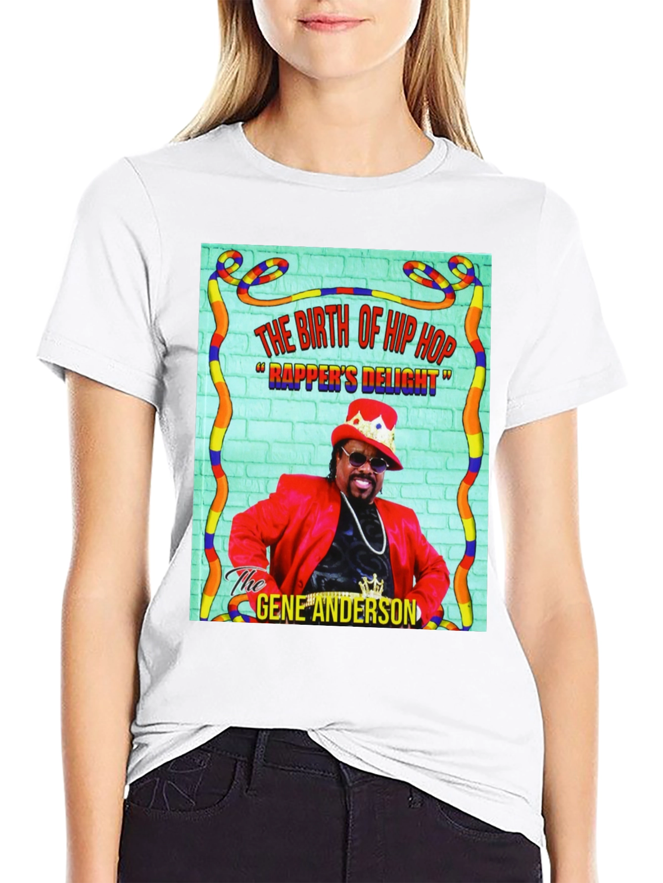 Black Birth of Hip Hop "Rapper's Delight" T-Shirt view 9