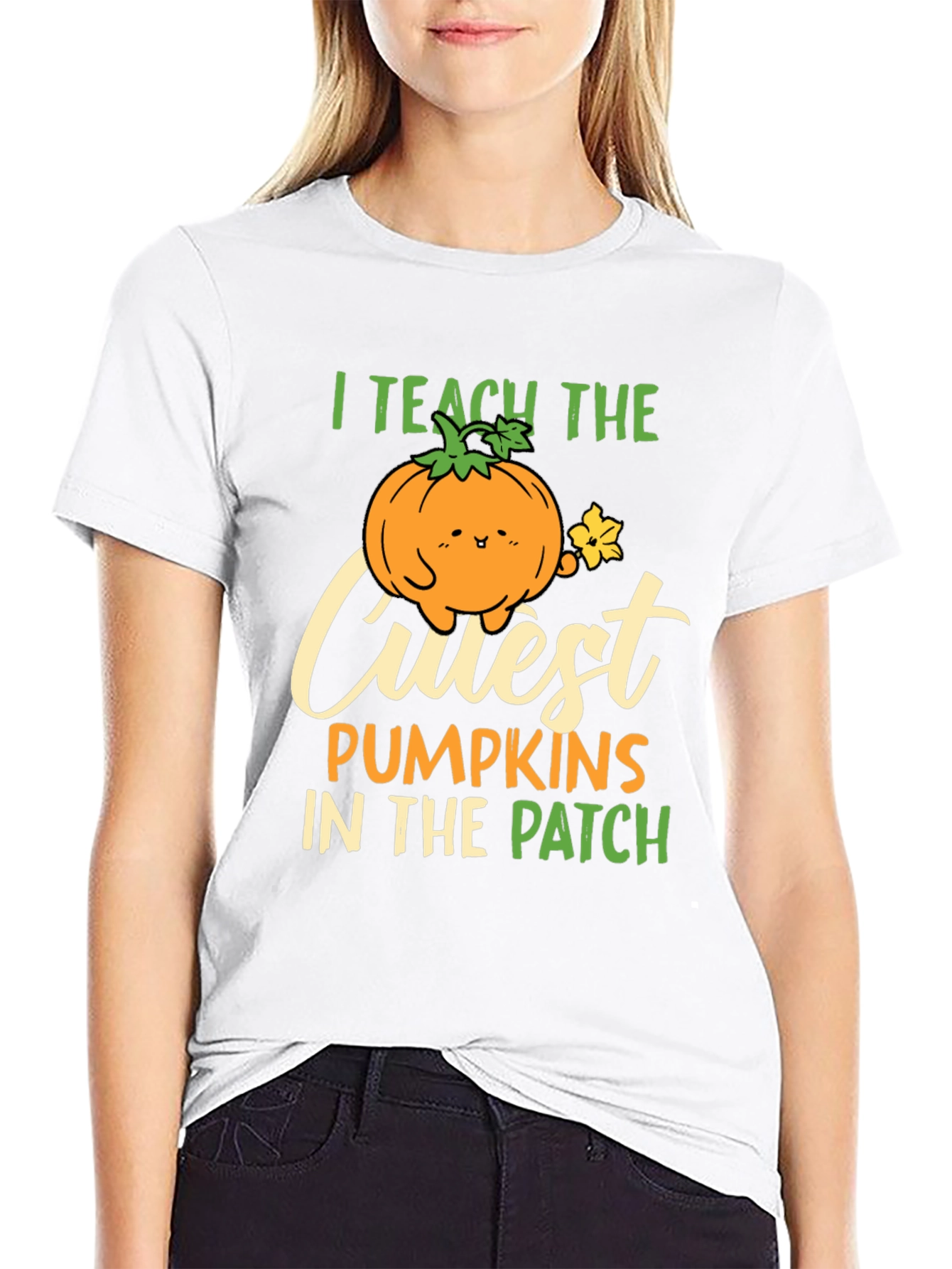 Teacher Halloween T-Shirt - Cutest Pumpkins - 9