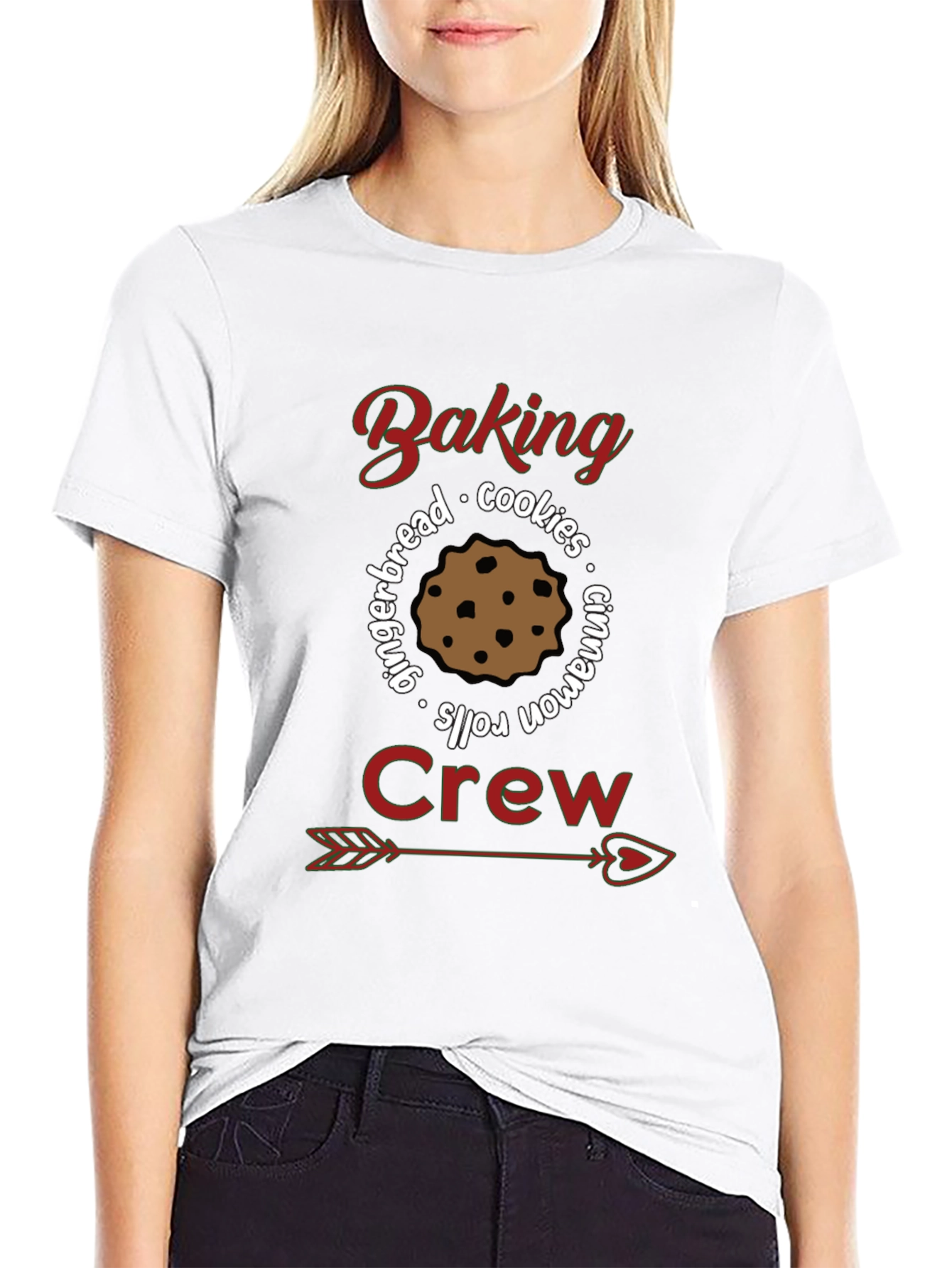 Black Baking Crew T-Shirt view 9