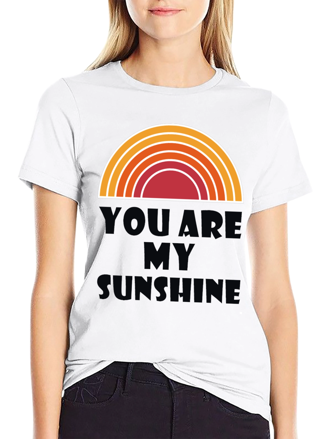 Black You Are My Sunshine Graphic Tee view 9