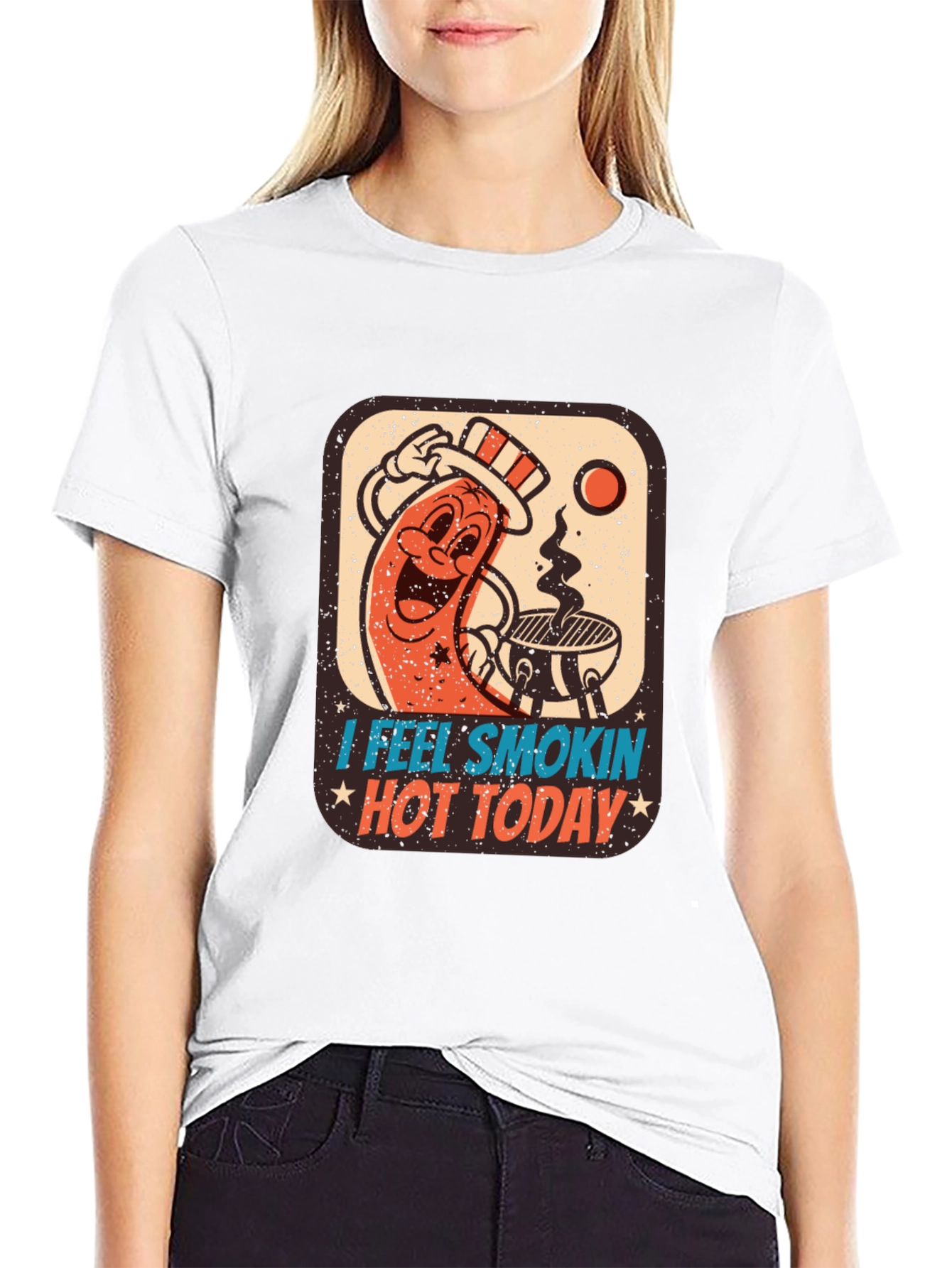 Black Smokin' Hot Today T-Shirt view 9