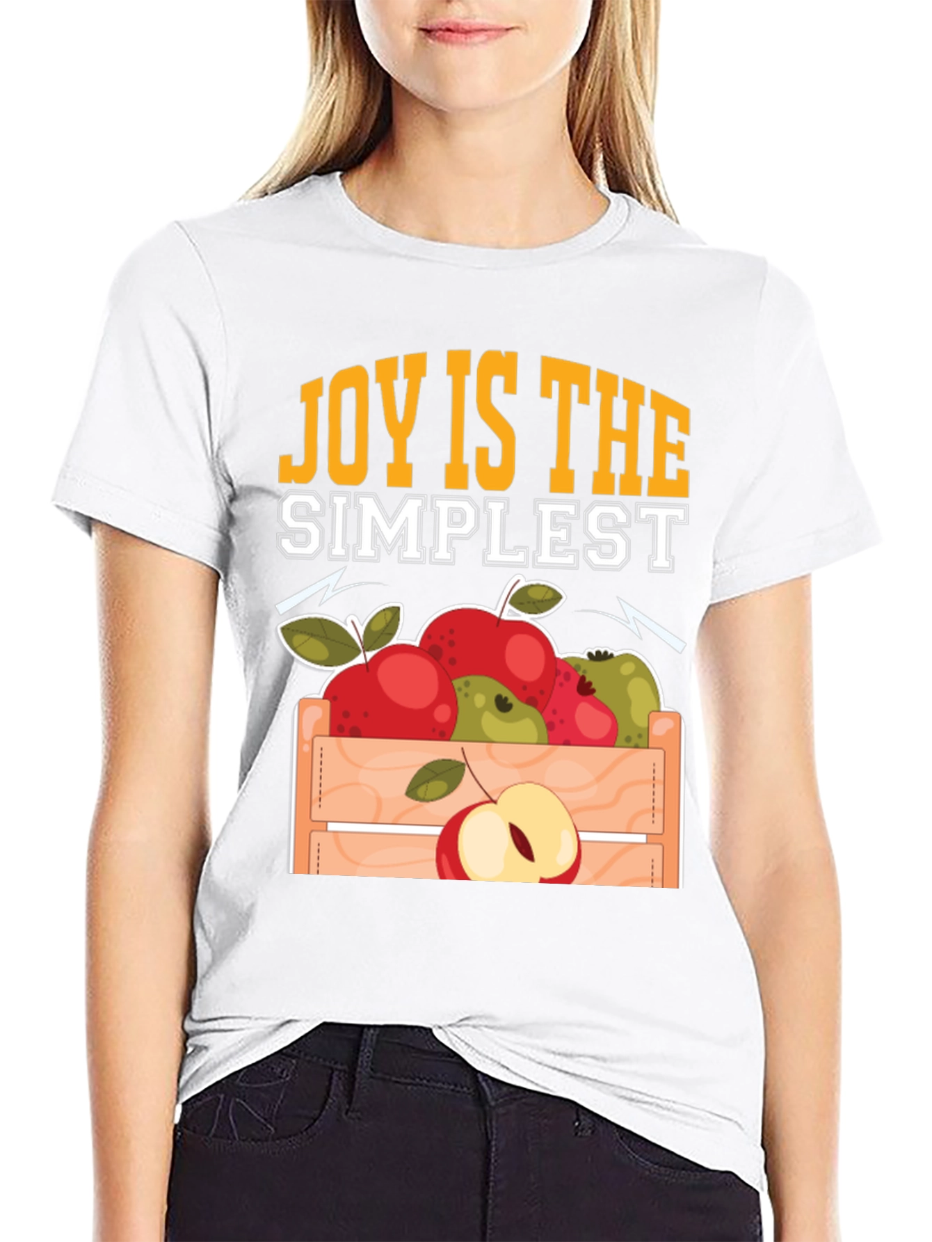 Black Joy Is The Simplest Apple Crate T-Shirt view 9
