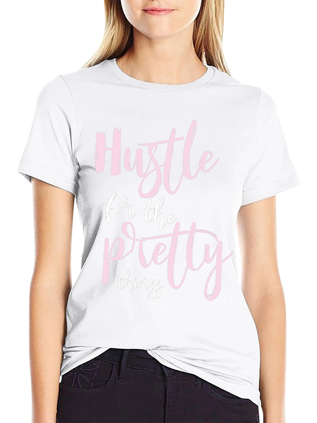 Black Hustle for the Pretty Things Graphic Tee view 9