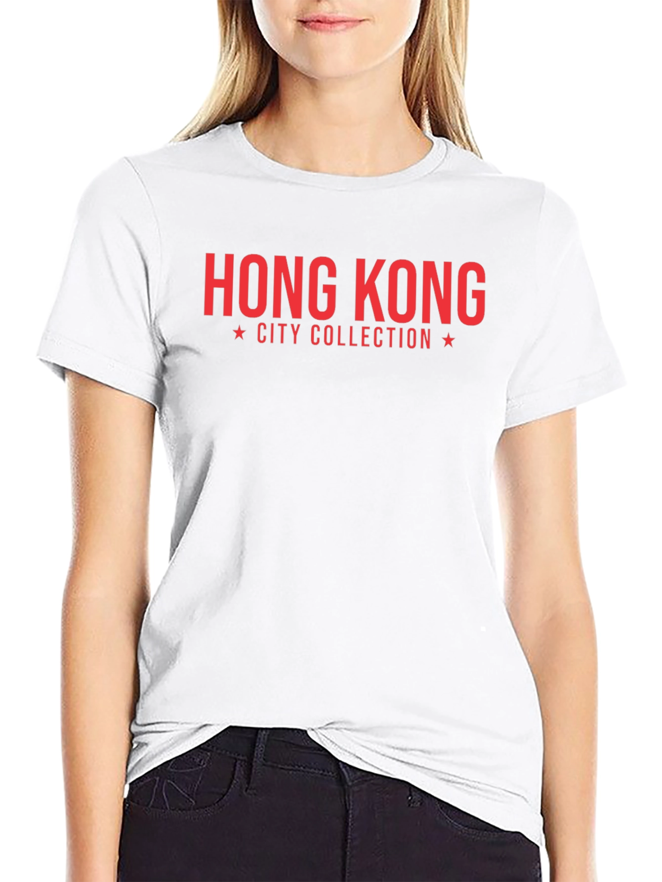 Black Hong Kong City Collection T-Shirt view 9
