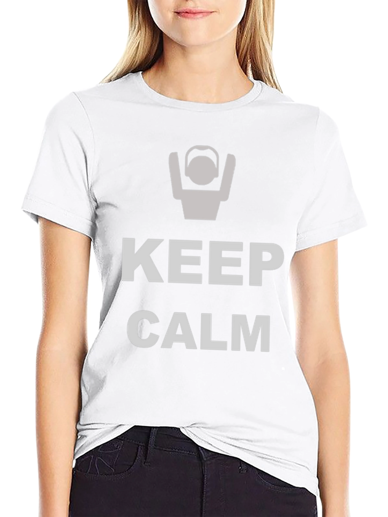 Black Keep Calm T-Shirt view 9