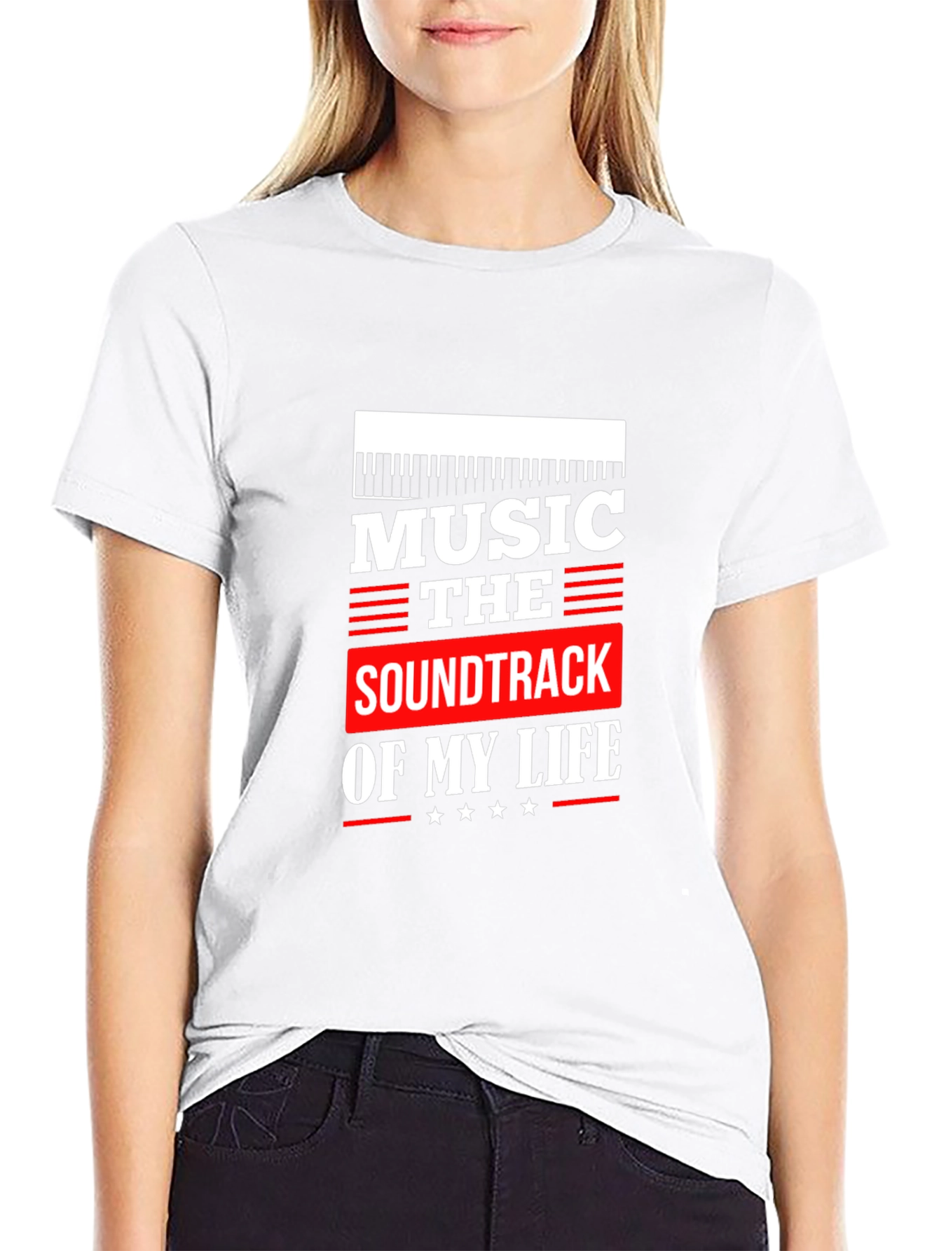 Black Music is the Soundtrack of My Life T-Shirt view 9