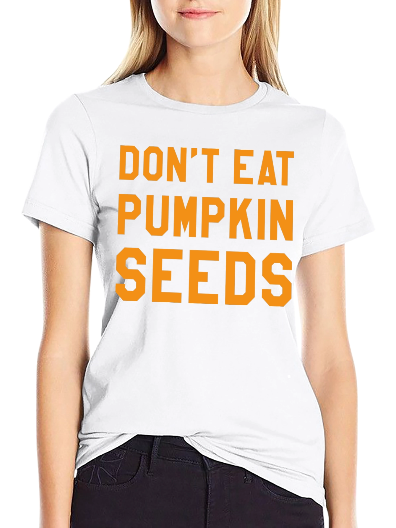 Black Don't Eat Pumpkin Seeds Graphic Tee view 9