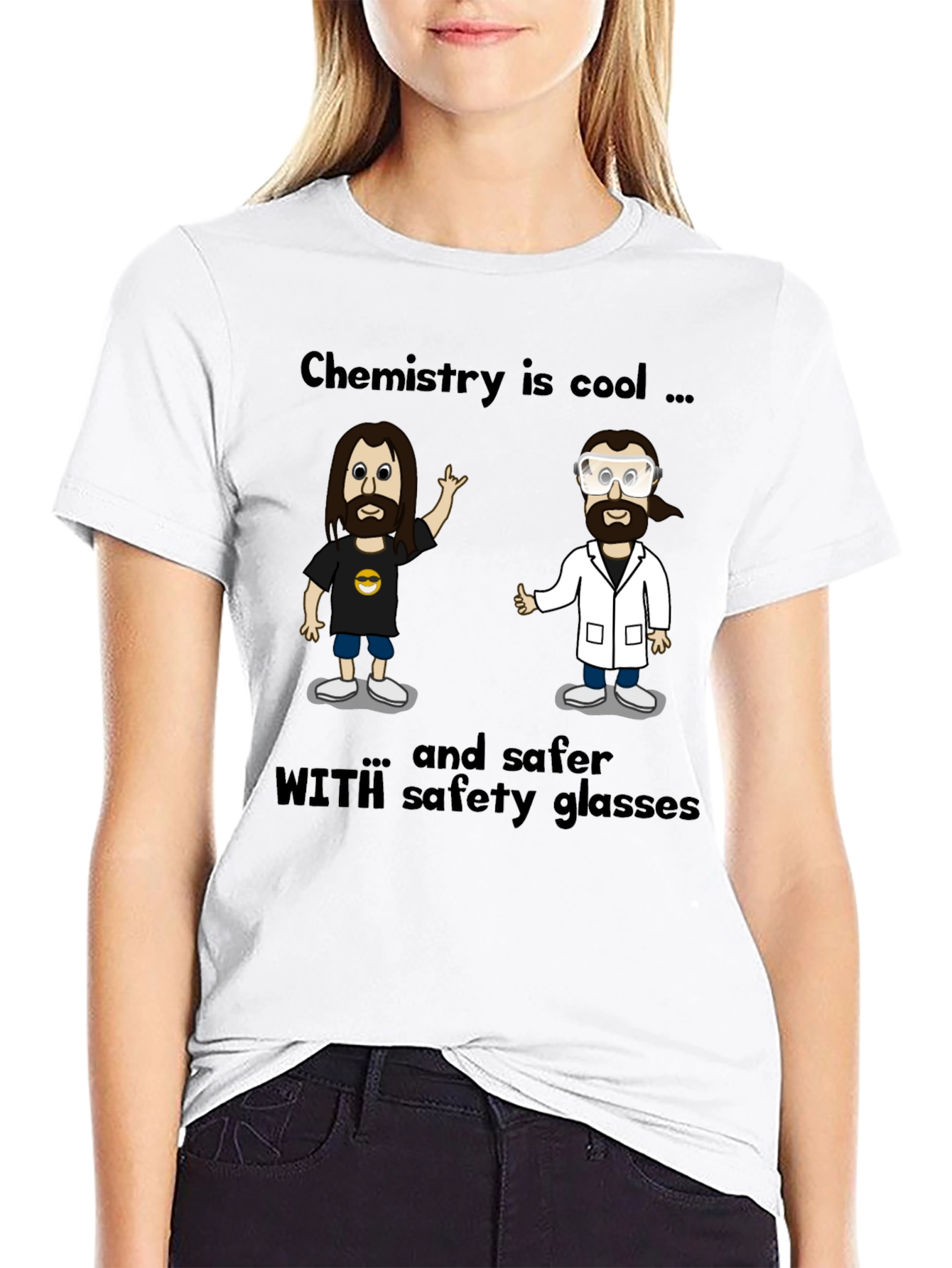 Black Chemistry is Cool T-Shirt view 9