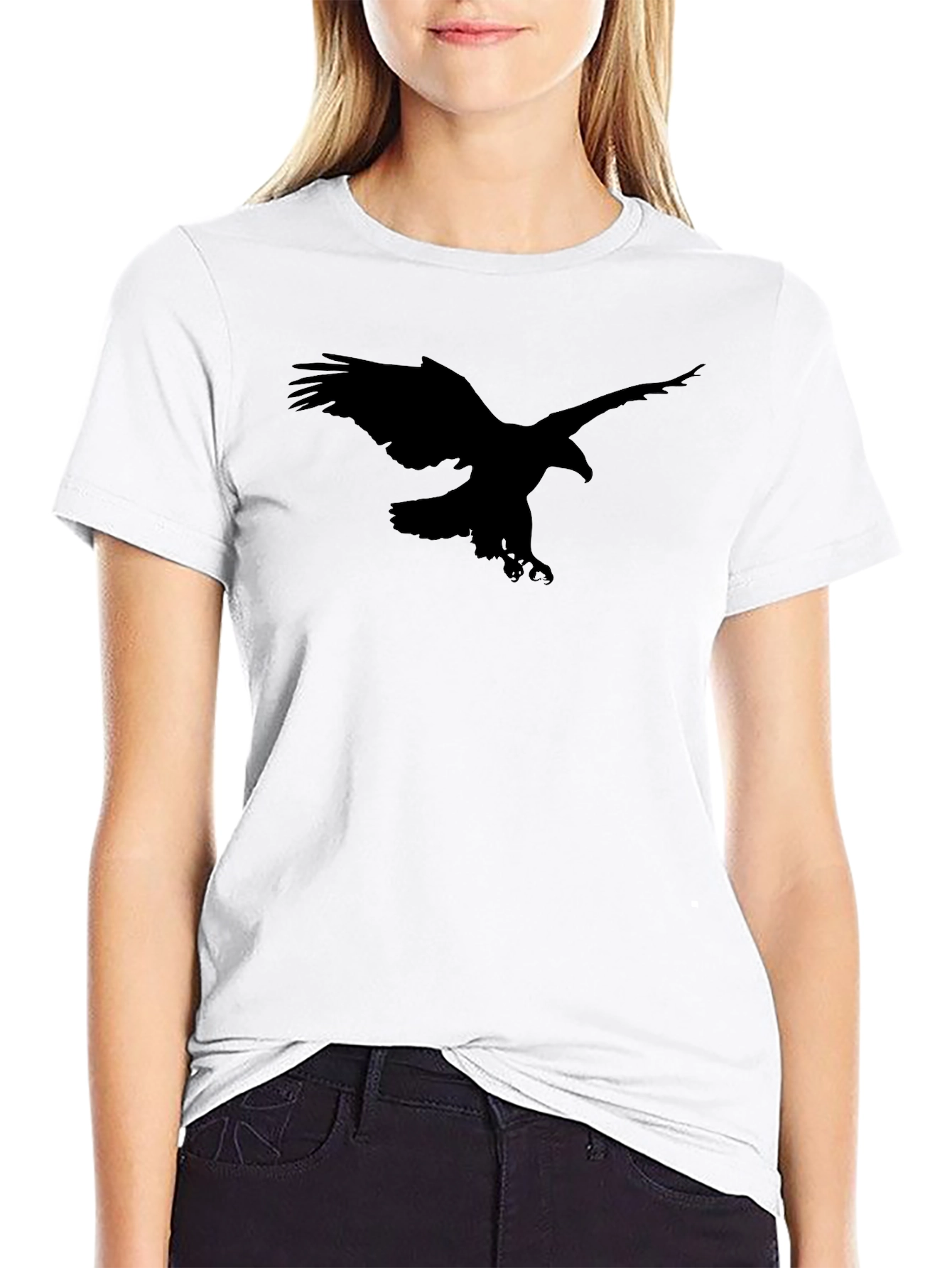 Black Black Eagle Graphic Tee - Men's Short Sleeve view 9