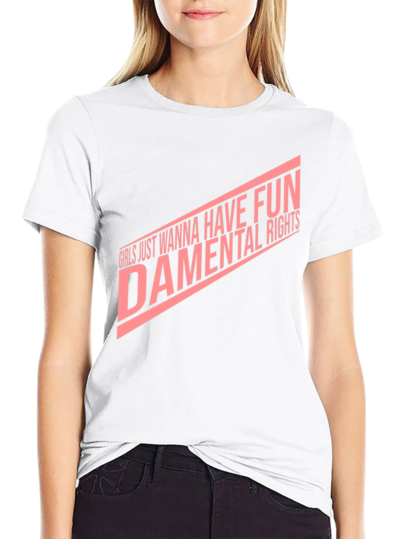 Black Girls Just Wanna Have Fun-damental Rights T-Shirt view 9