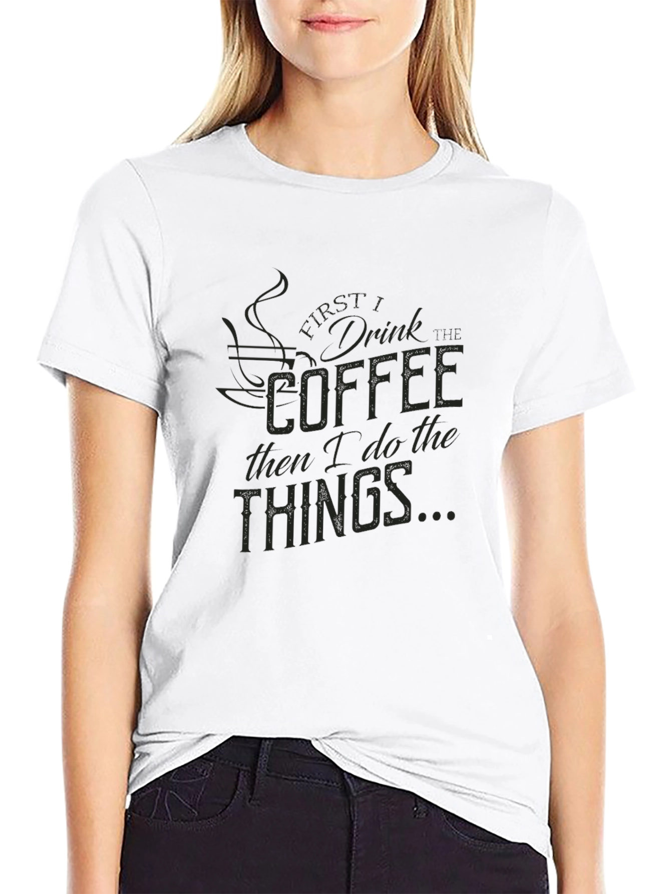 Black Coffee First Graphic Tee view 9