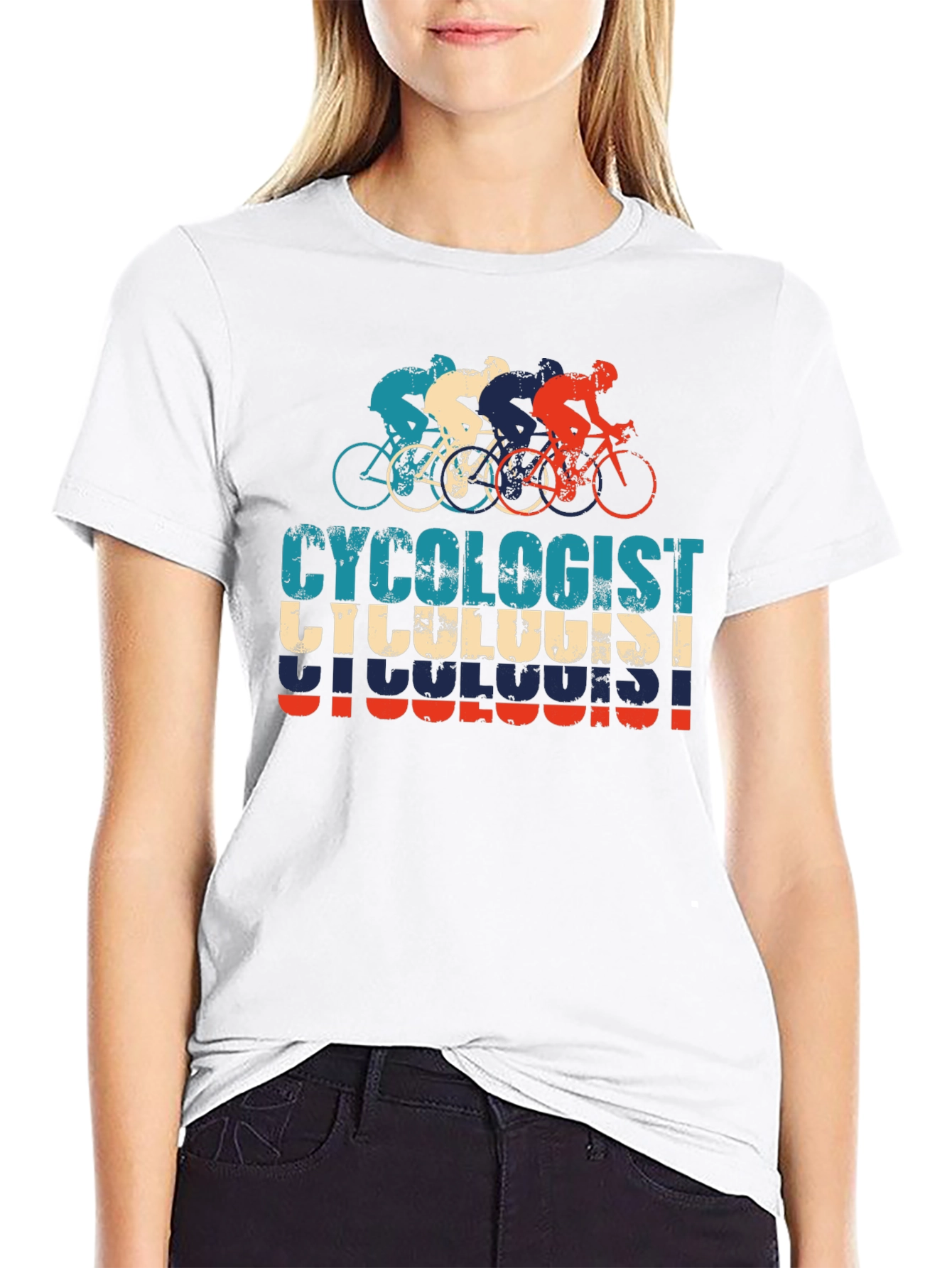 Cycologist T-Shirt - Vintage Style Cycling Tee - 9