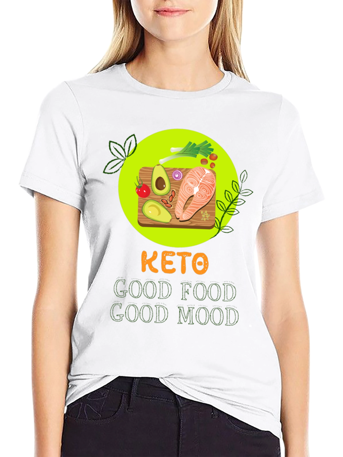 Keto Good Food Good Mood T-Shirt - 9