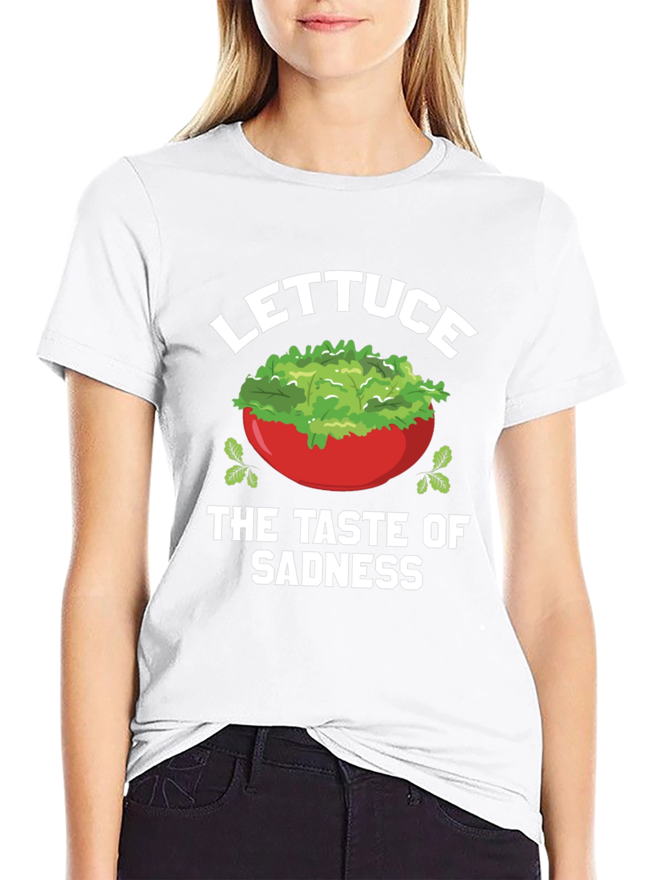 Black Lettuce Taste of Sadness Black T-Shirt view 9