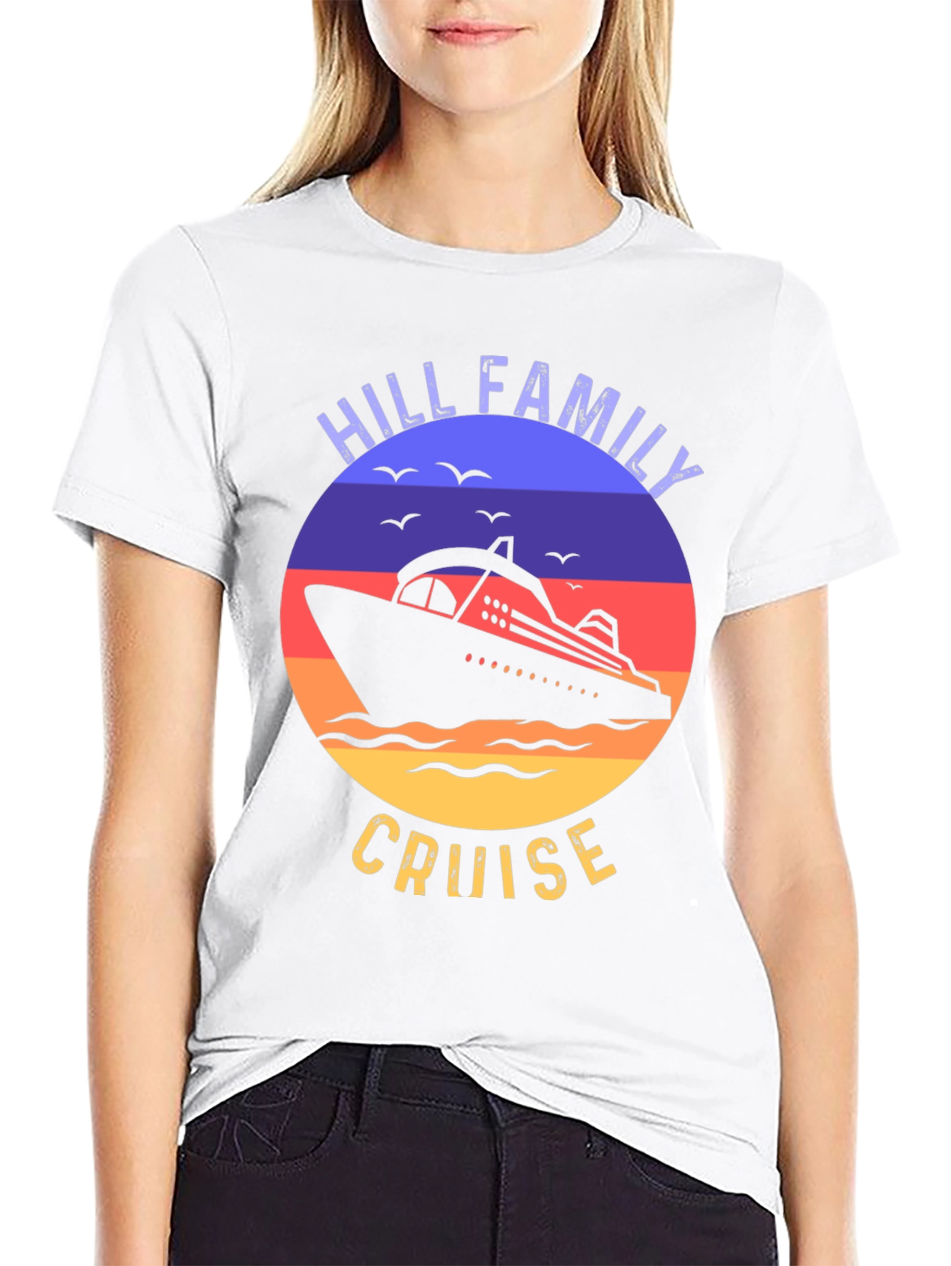 Black Hill Family Cruise T-Shirt Vacation view 9