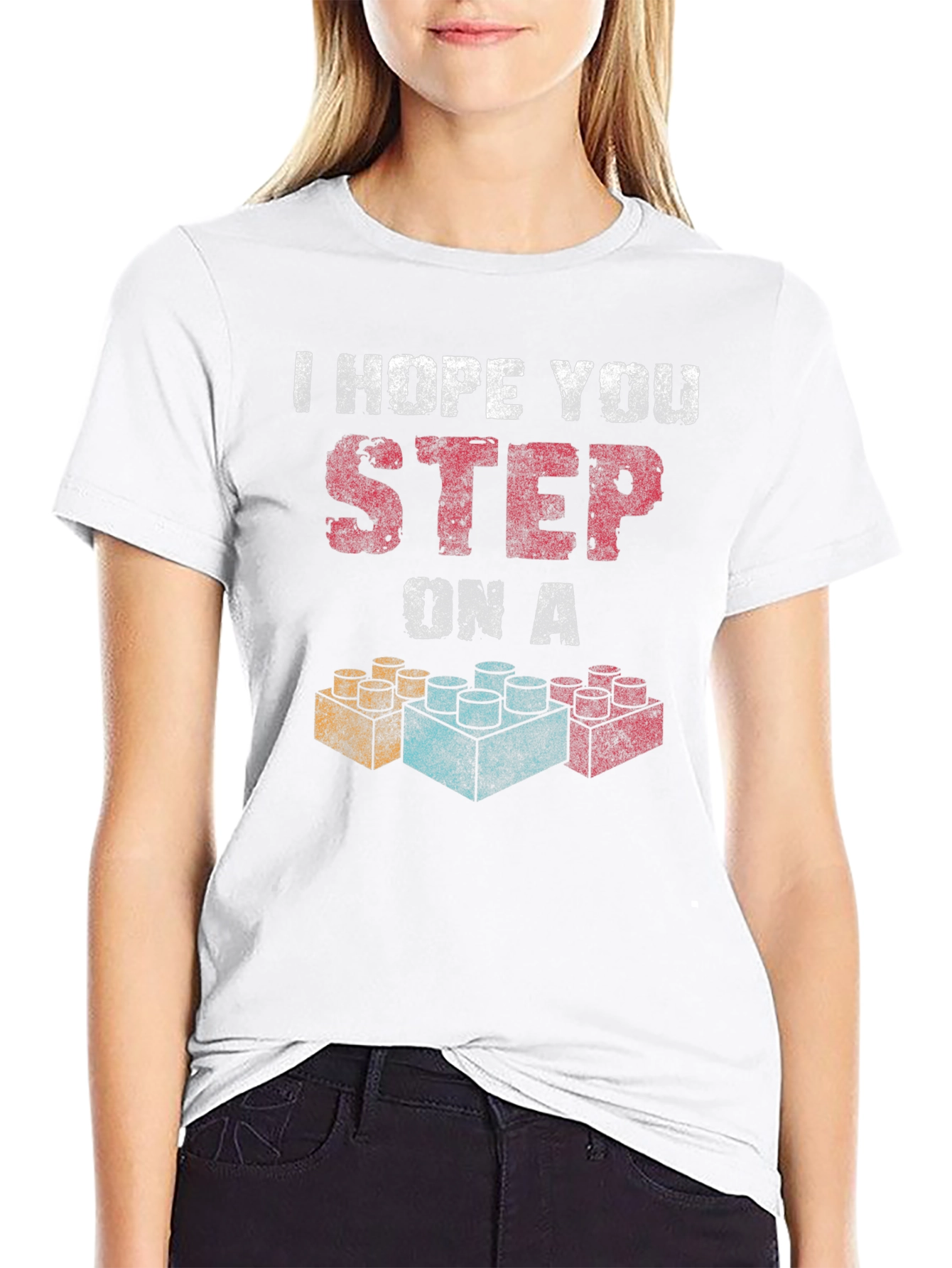Black Step On A Brick T-Shirt view 9