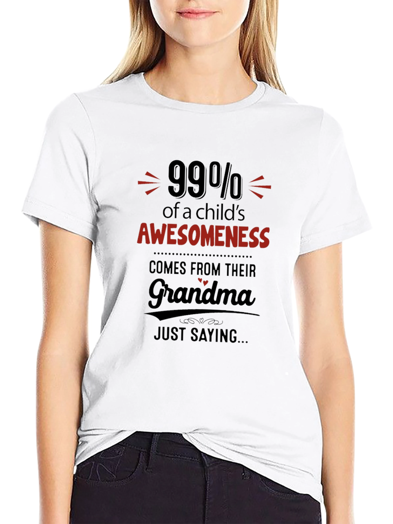 Black Grandma's Awesomeness T-Shirt view 9