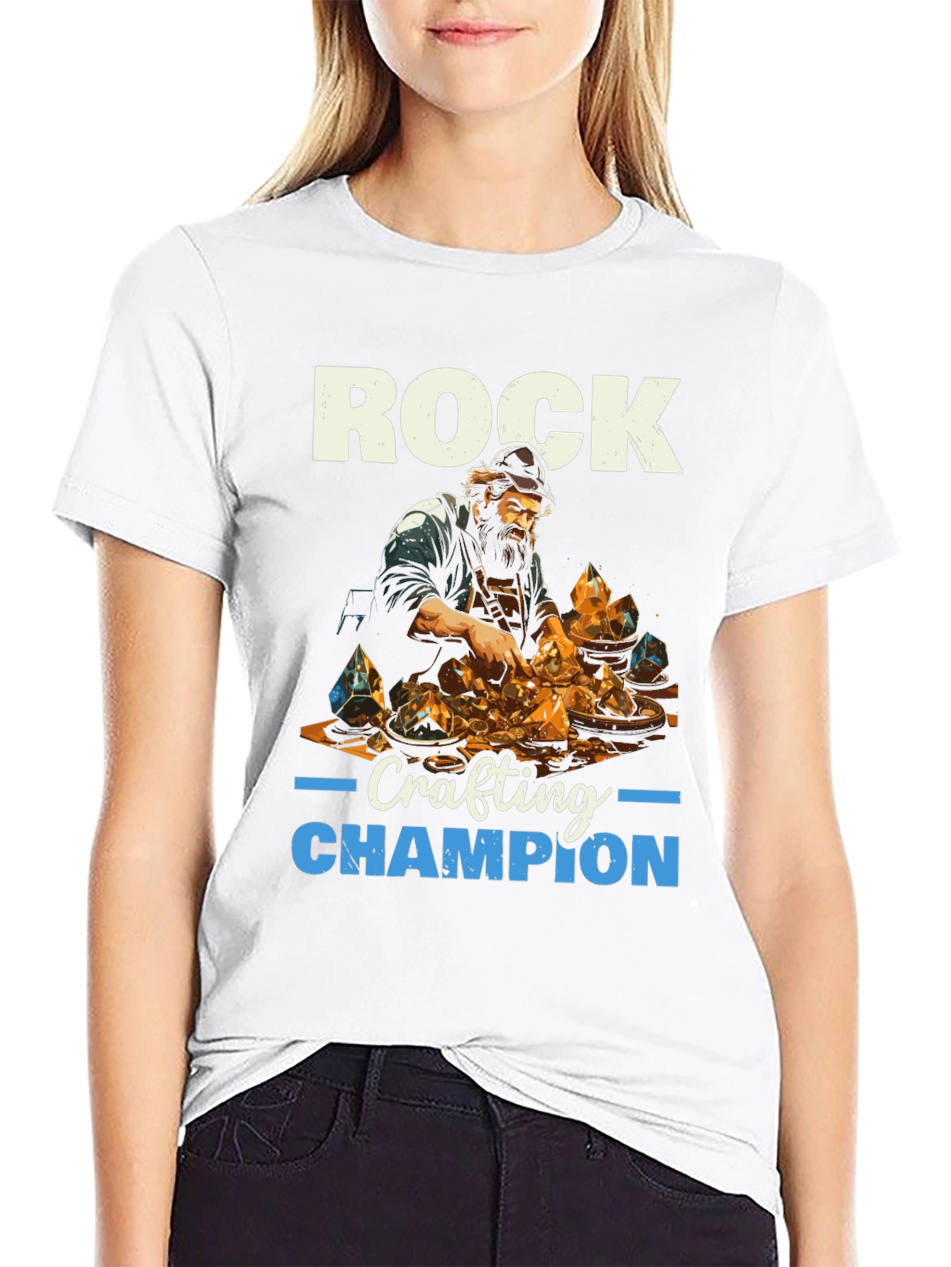 Black Rock Crafting Champion Graphic Tee view 9